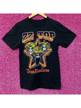 ZZTop Tres Hombres Album Cover Rock Band T-Shirt Medium